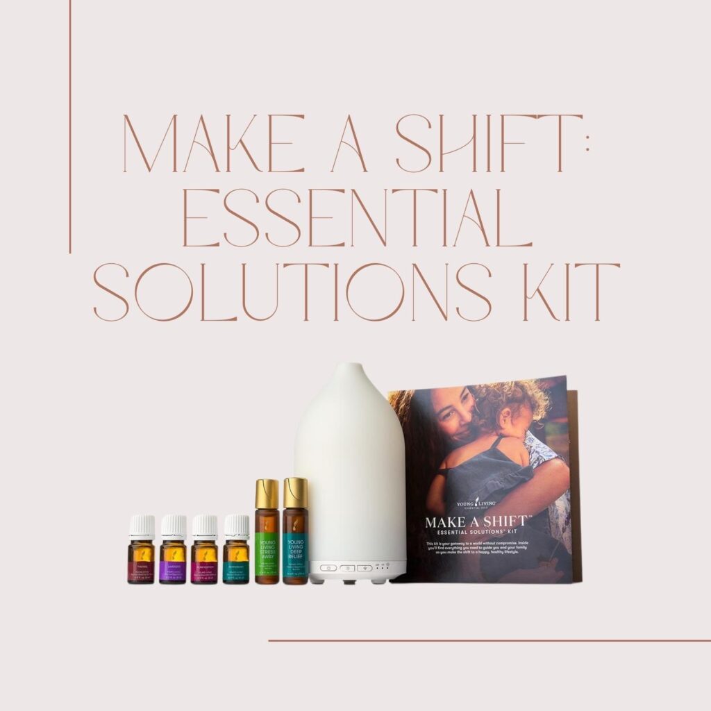 All products included in the Young Living Essential Solutions Make a Shift Kit